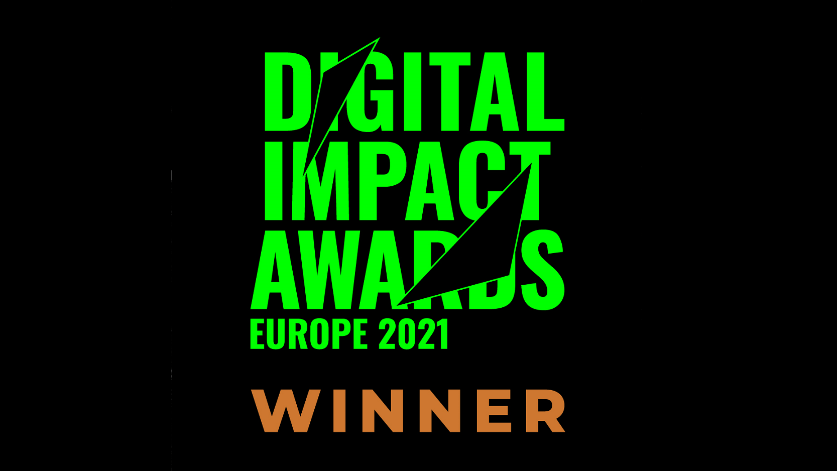 Digital Impact Award winner